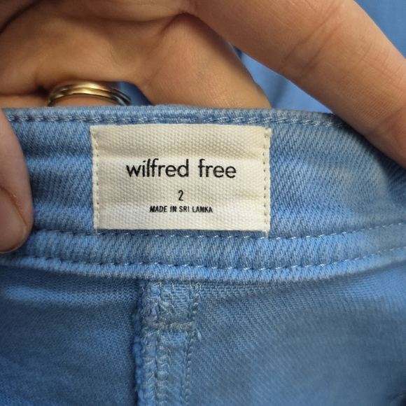 Wilfred Aritzia Women's Blue Modern Utility Pant Size 2 - Picture 6 of 8